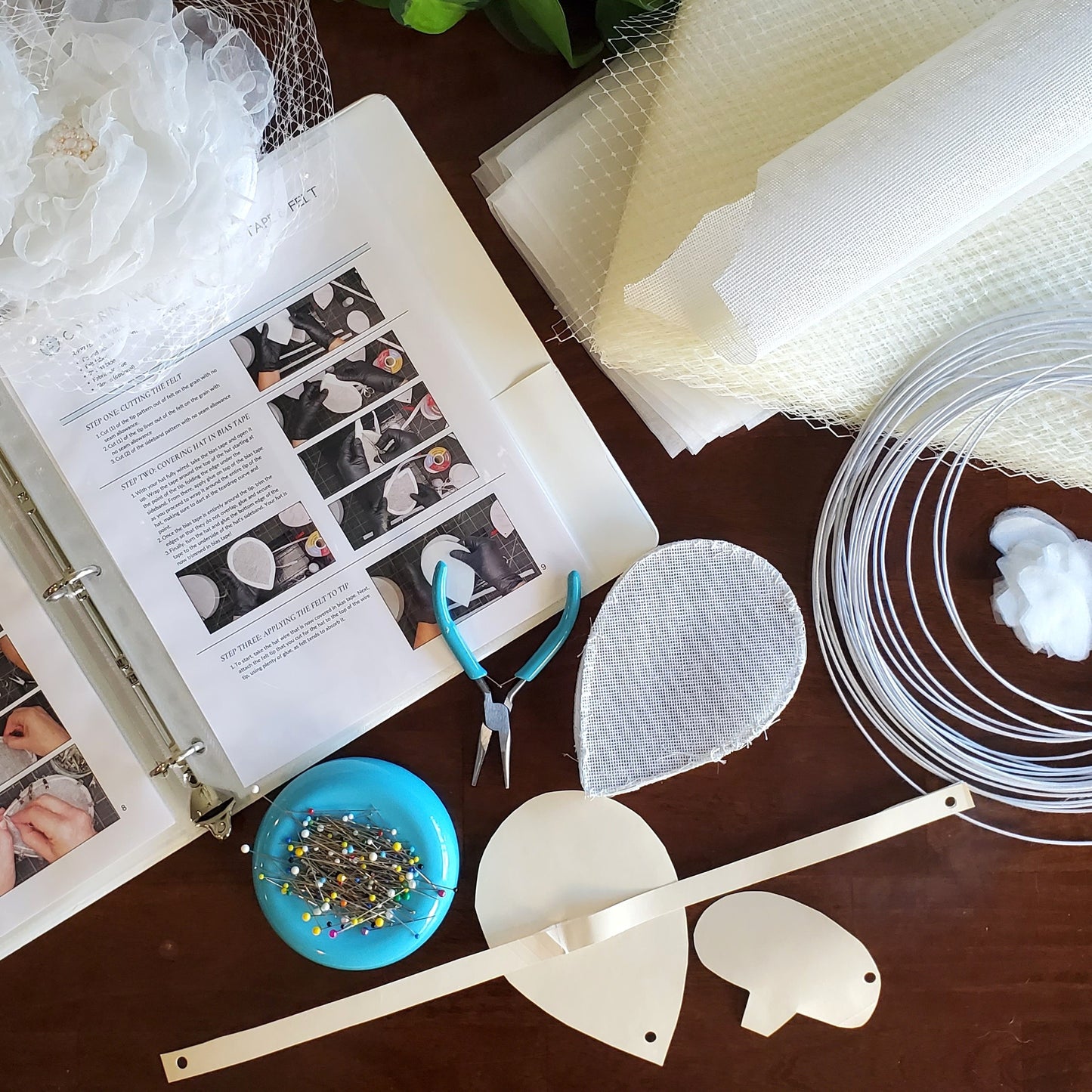 The Peony Hat Pattern and Pattern Guide